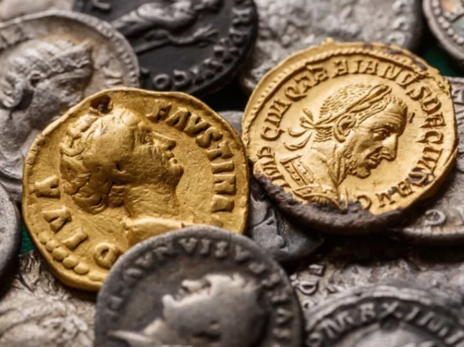 Roman coins